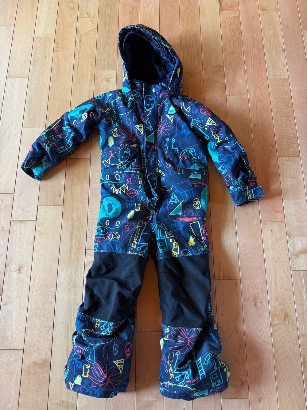 Burton Navy Kids Hooded Snow Suit